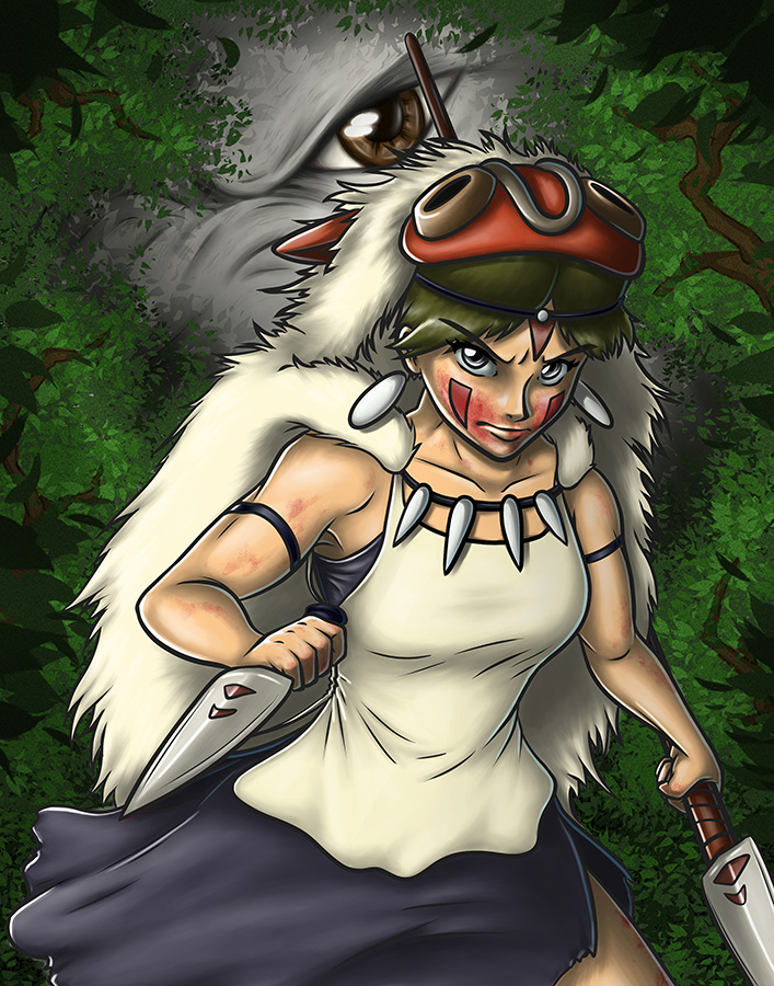 PrincessMononoke_Print11x14_Small